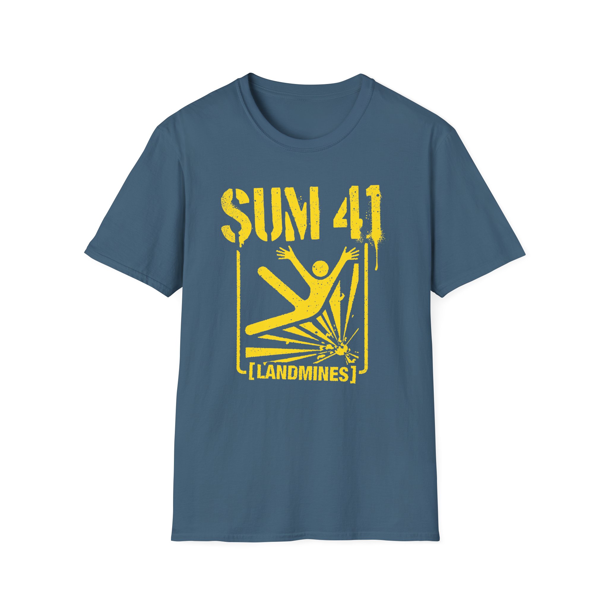 Sum 41 Landmines Unisex Softstyle T-Shirt