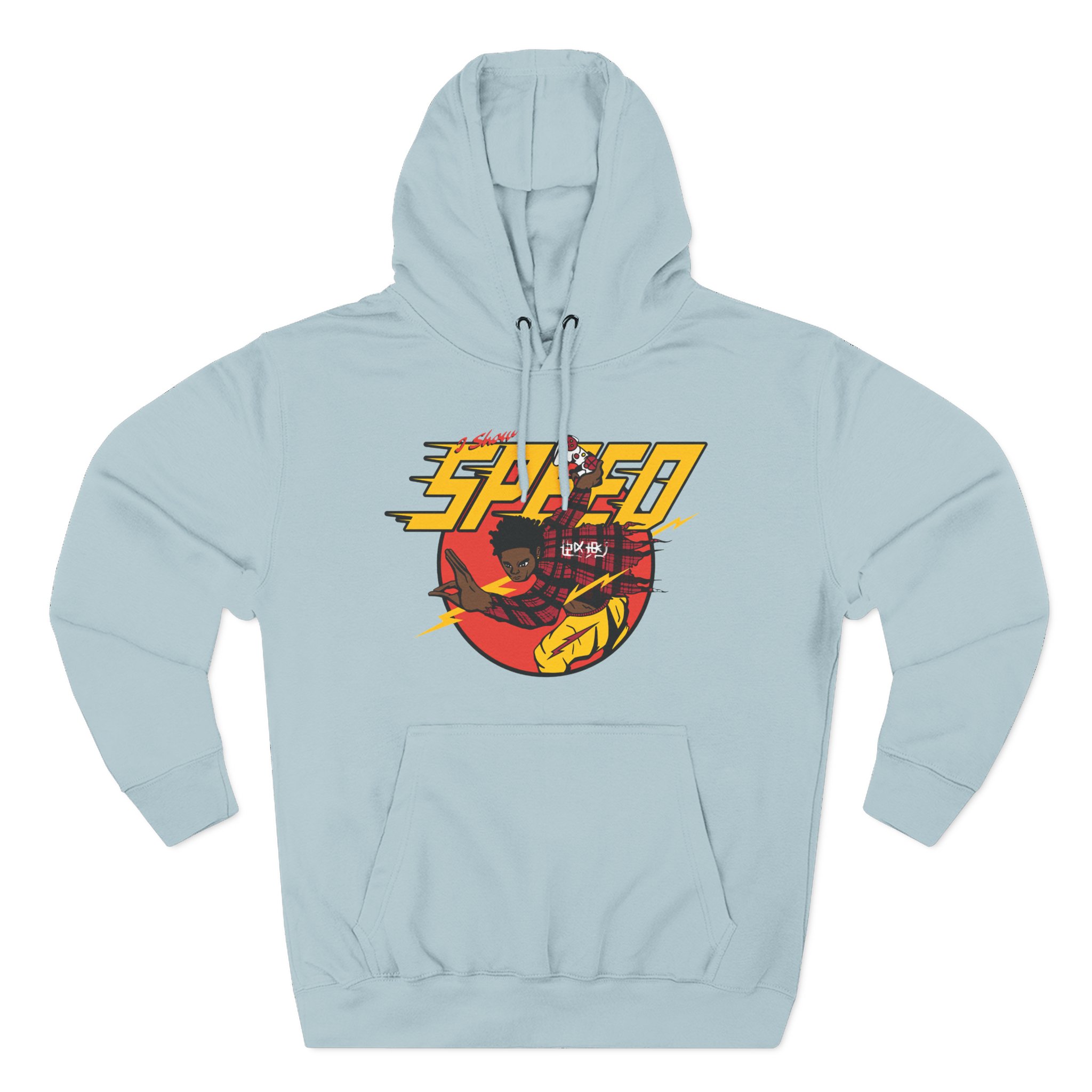 Ishowspeed Three-Panel Fleece Hoodie