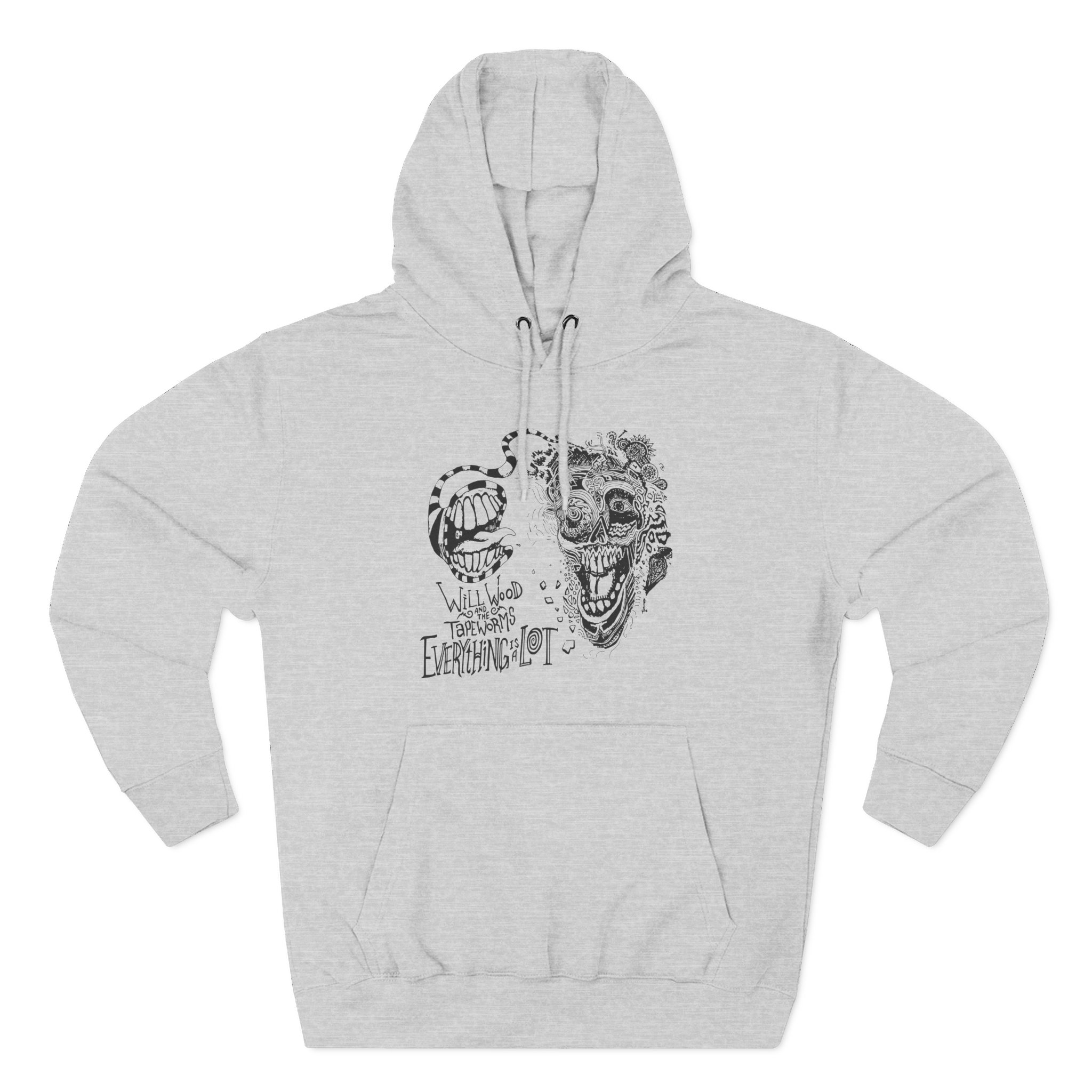 Will Wood Everything is a Lot Three-Panel Fleece Hoodie