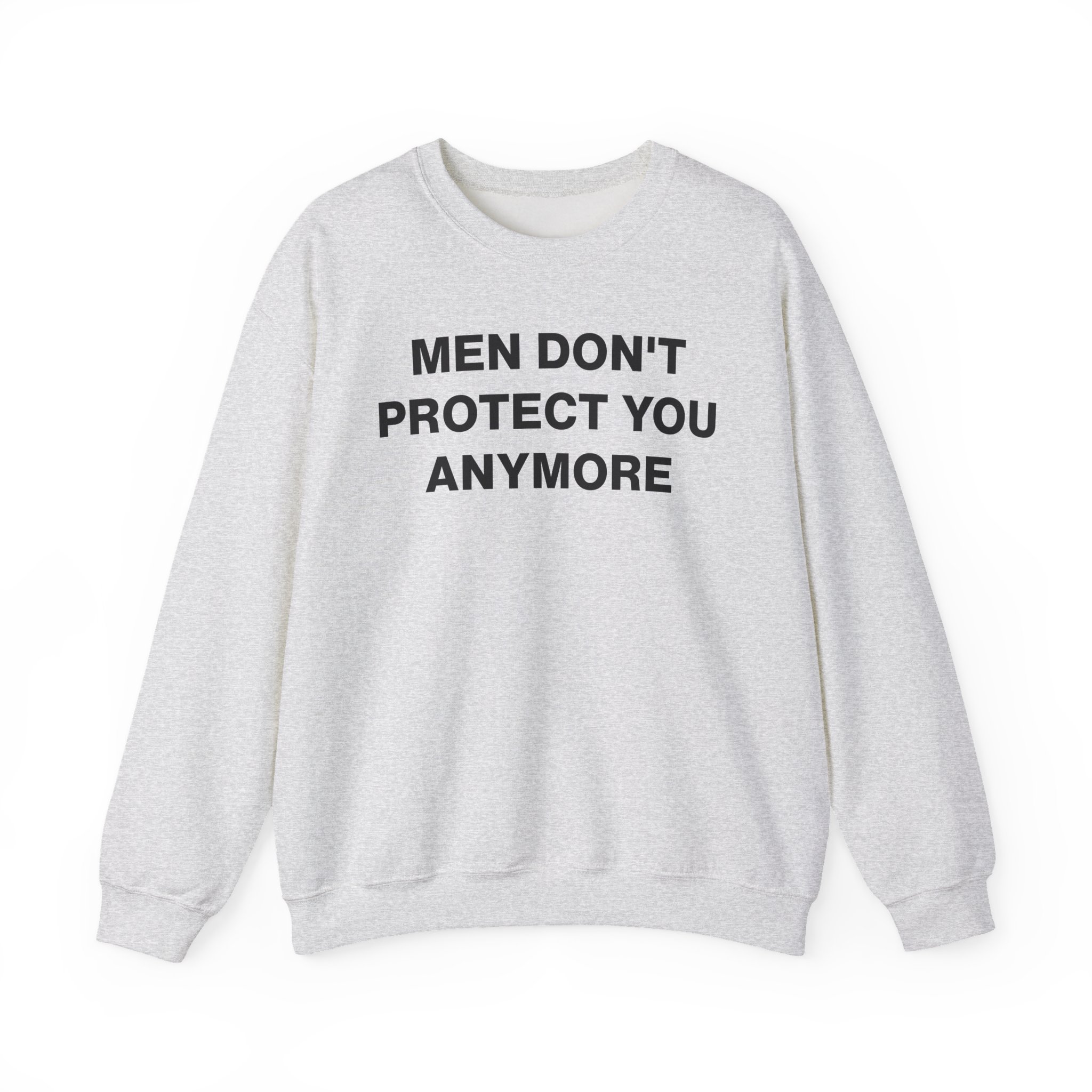 Jenny Holzer Men Don´t Protect You Anymore Unisex Heavy Blend™ Crewneck Sweatshirt