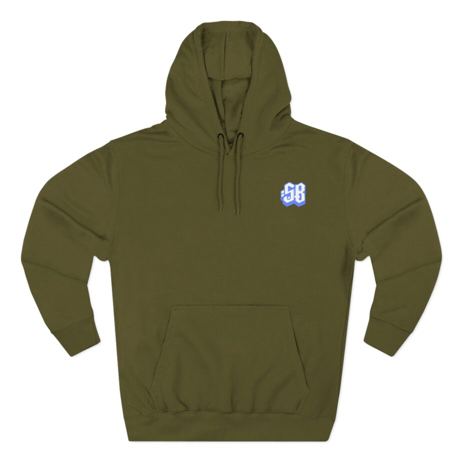 Eladio Carrion Puerto Rico Three-Panel Fleece Hoodie