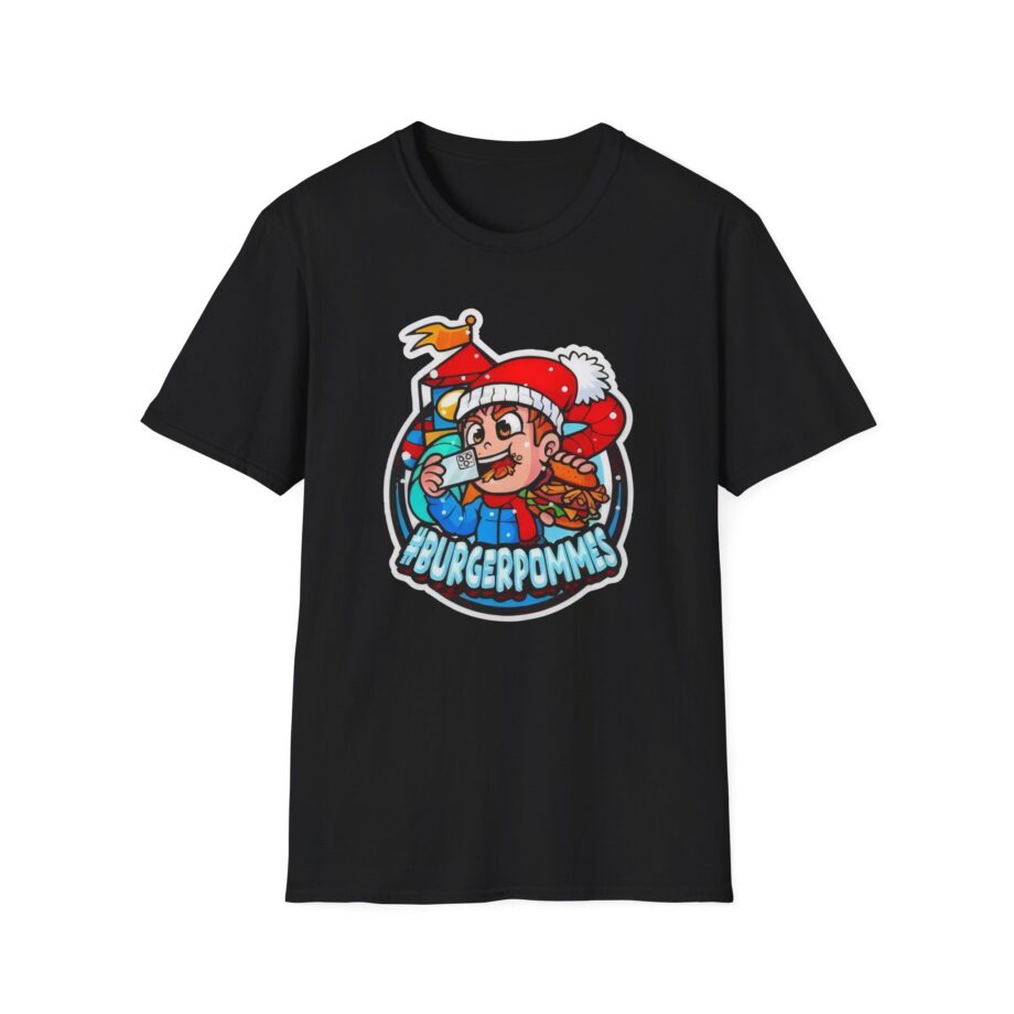 Burger Pommes Unisex Softstyle T-Shirt