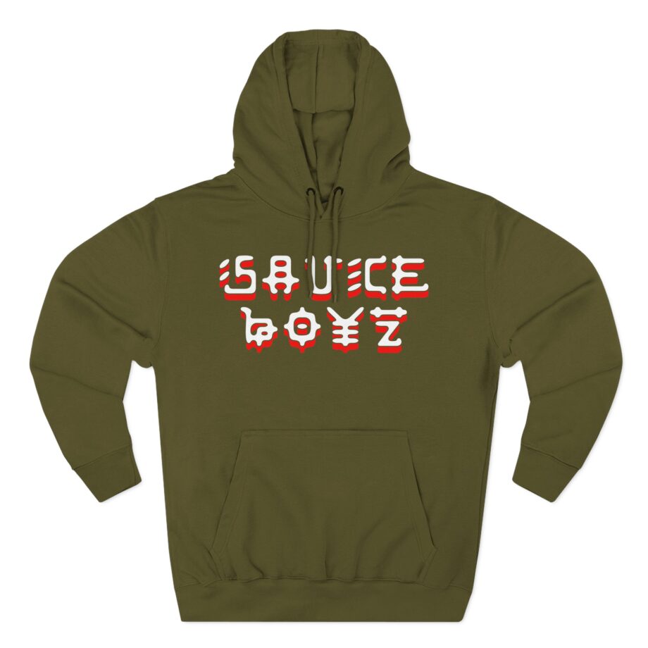 Eladio Carrion Three-Panel Fleece Hoodie