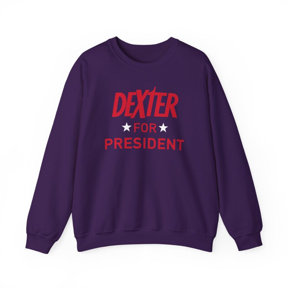 Dexter For President Unisex Heavy Blend™ Crewneck Sweatshirt