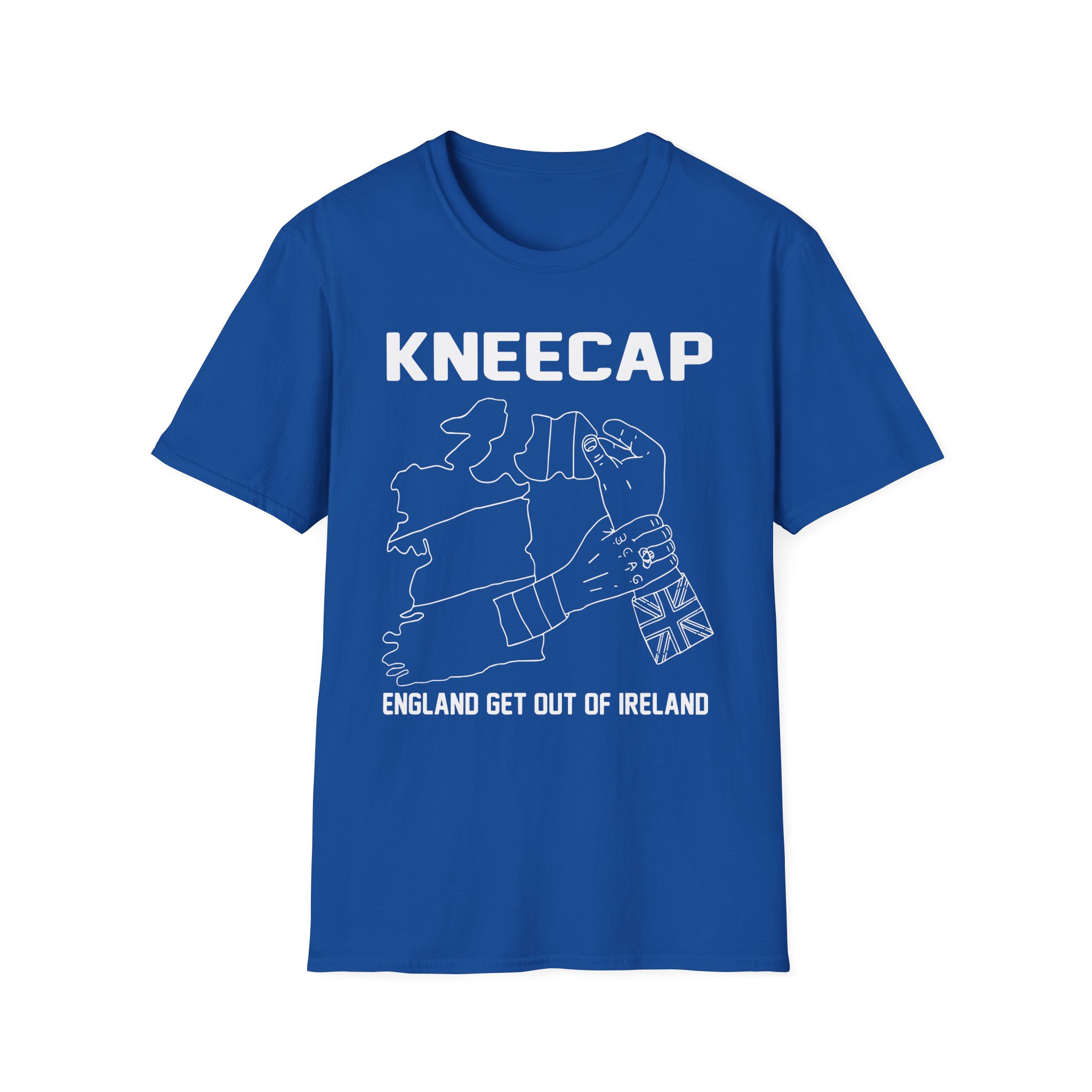 England Get Out of Ireland Unisex Softstyle T-Shirt
