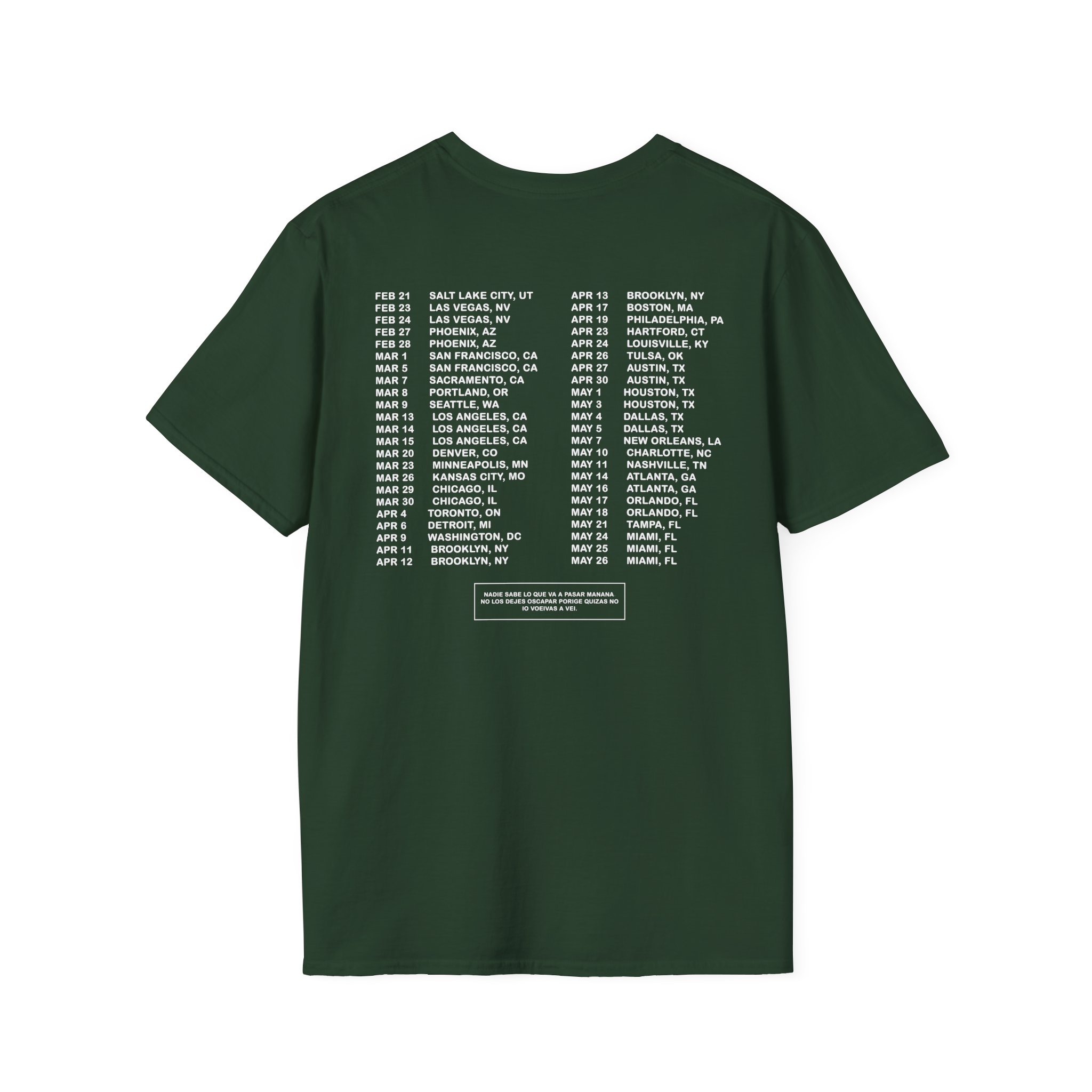 BB Gracias Por Nada Unisex Softstyle T-Shirt