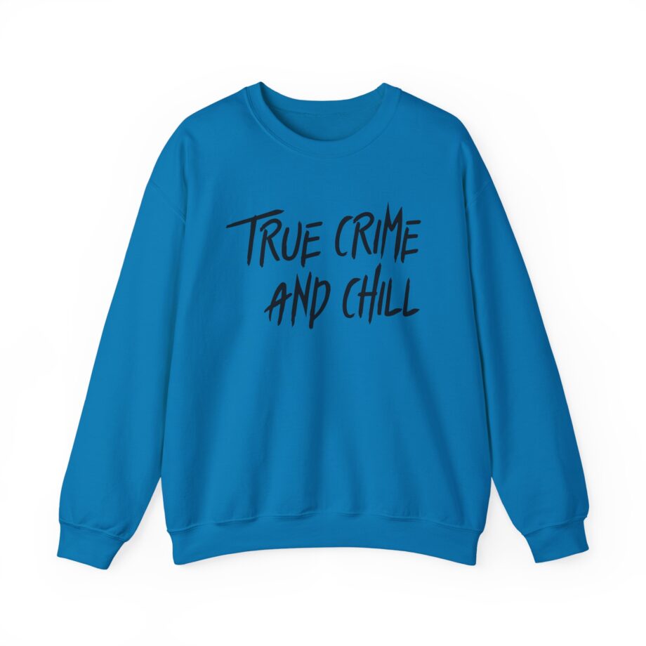 Kendall Rae True Crime and Chill Unisex Heavy Blend™ Crewneck Sweatshirt