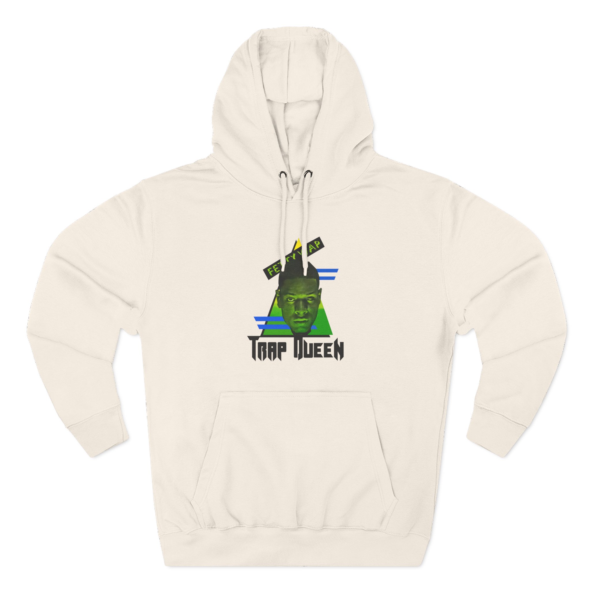 Fetty Wap Trap Queen Three-Panel Fleece Hoodie