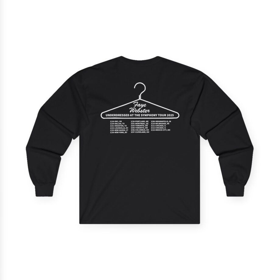 Faye Webster Underdressed at the Symphony 2025 Tour Unisex Ultra Cotton Long Sleeve Tee