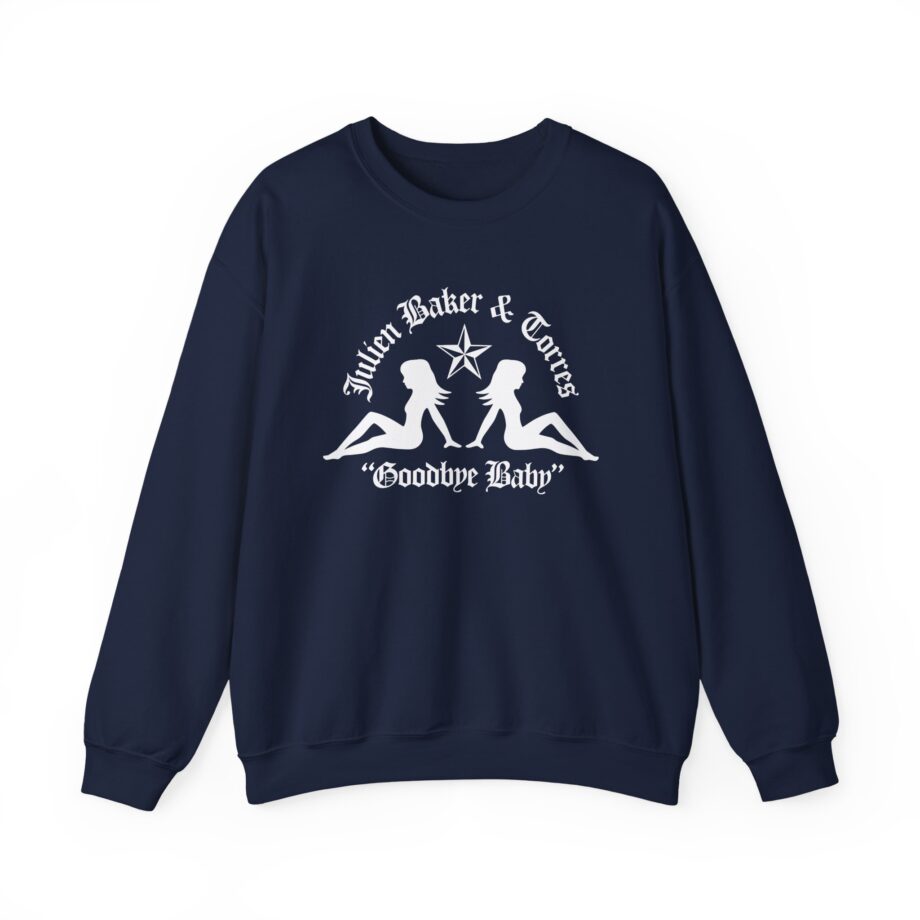 Julien Baker Goodbye Baby Unisex Heavy Blend™ Crewneck Sweatshirt