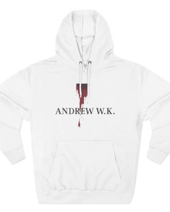 Andrew Wk I Get Wet Three-Panel Fleece Hoodie
