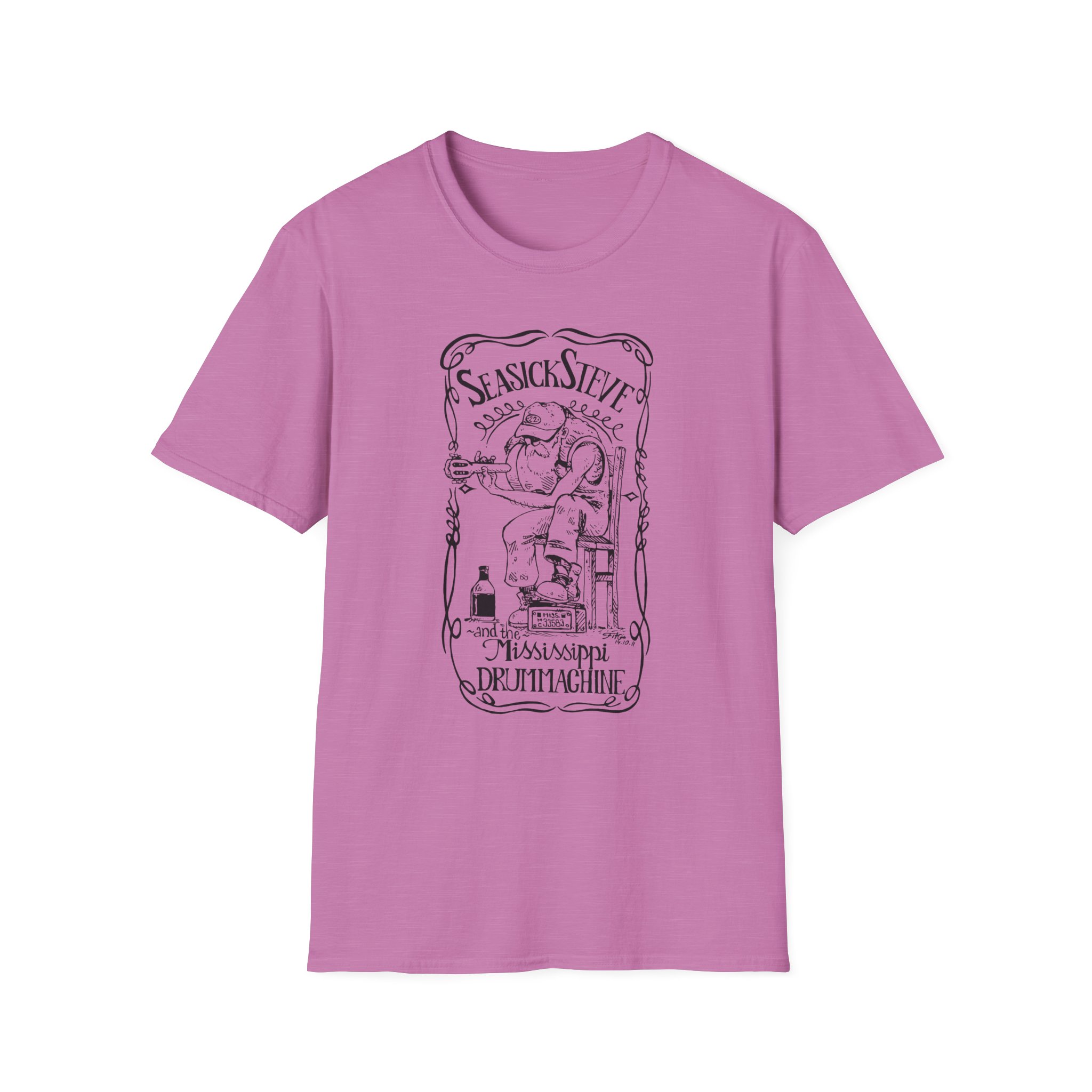 Seasick Steve  Unisex Softstyle T-Shirt