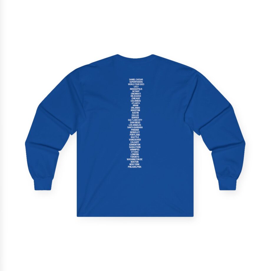 Daniel Caesar Superpowers World Tour Unisex Ultra Cotton Long Sleeve Tee