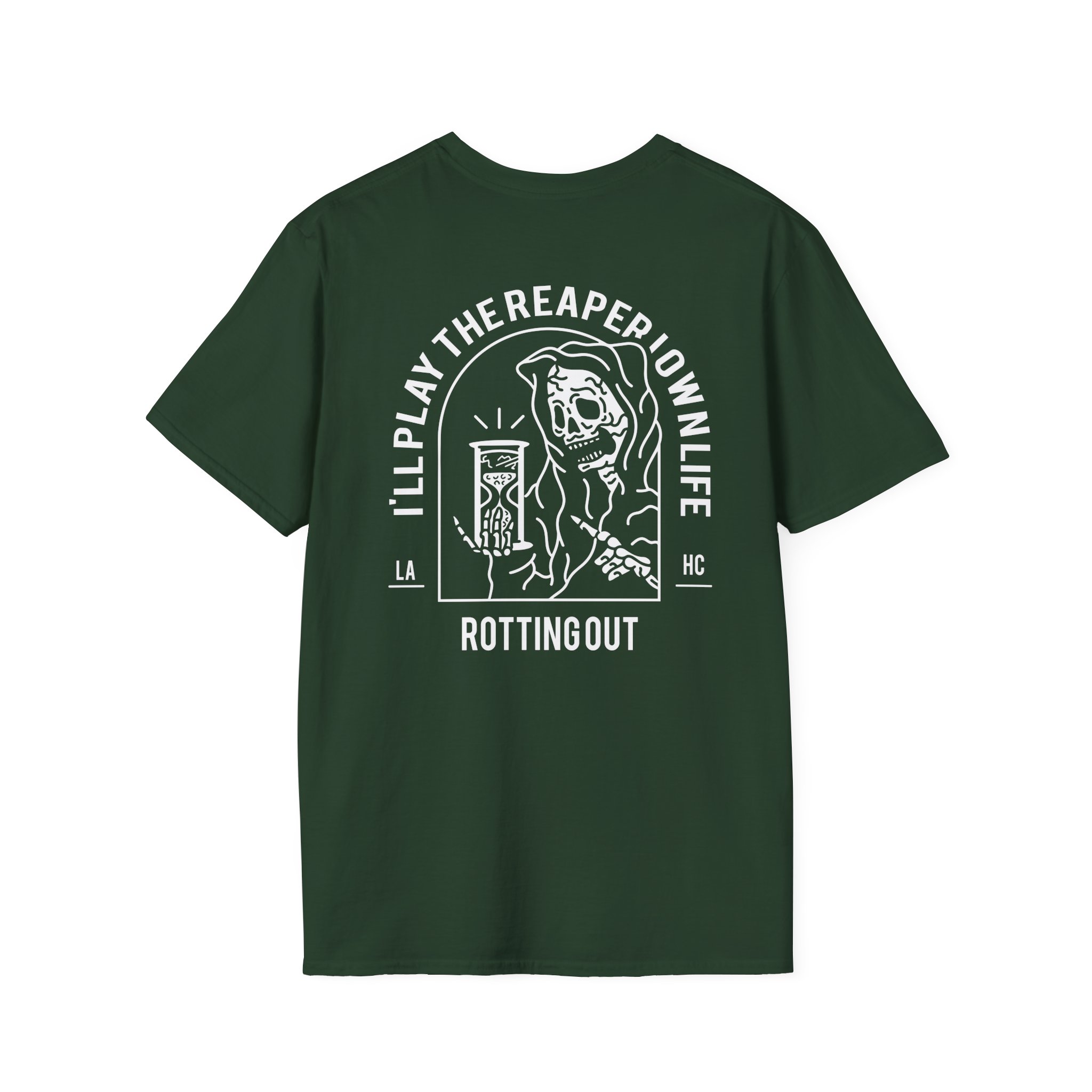 Rotting Out I'll Play the Reaper in My Own Life Unisex Softstyle T-Shirt