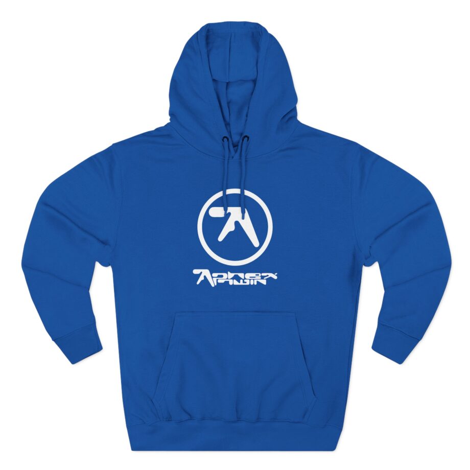 Aphex Twin Logo Three-Panel Fleece Hoodie