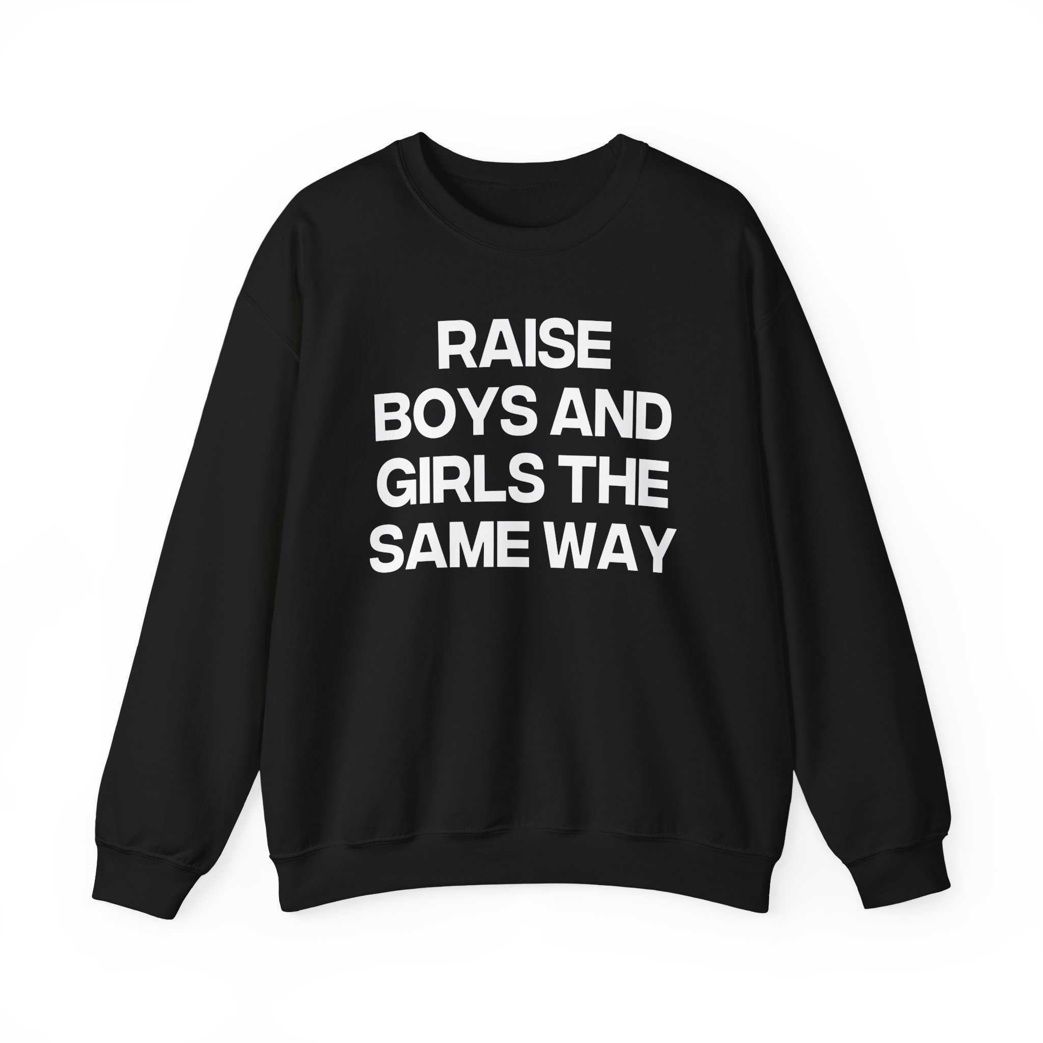 Jenny Holzer Raise the Same Way Unisex Heavy Blendâ„¢ Crewneck Sweatshirt