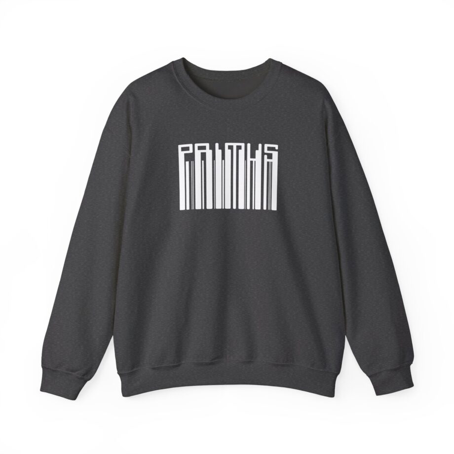 Primus Black Barcode Unisex Heavy Blend™ Crewneck Sweatshirt