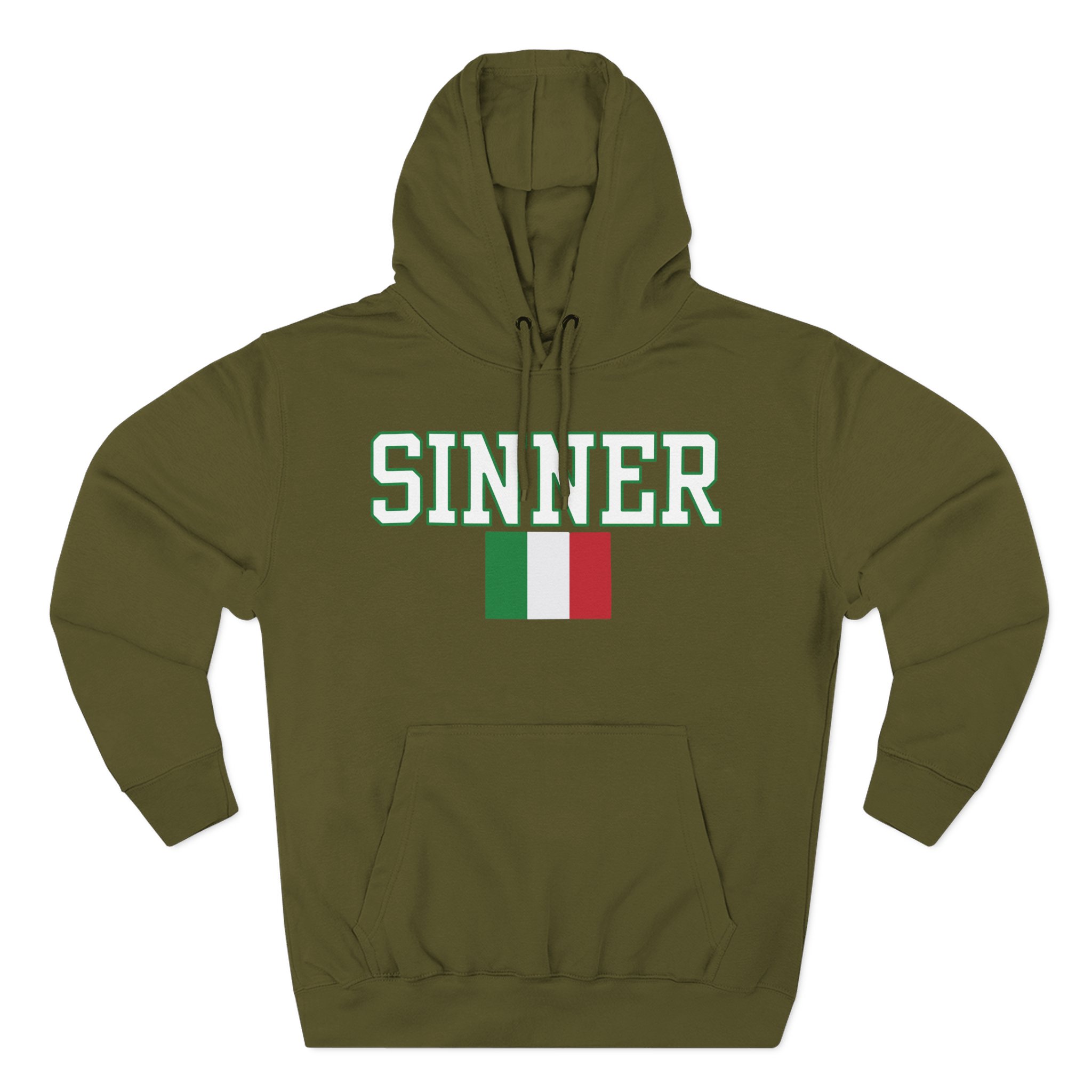 Jannik Sinner Three-Panel Fleece Hoodie