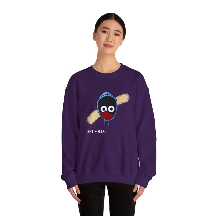Boywithuke Antisocial Album Unisex Heavy Blend Crewneck Sweatshirt