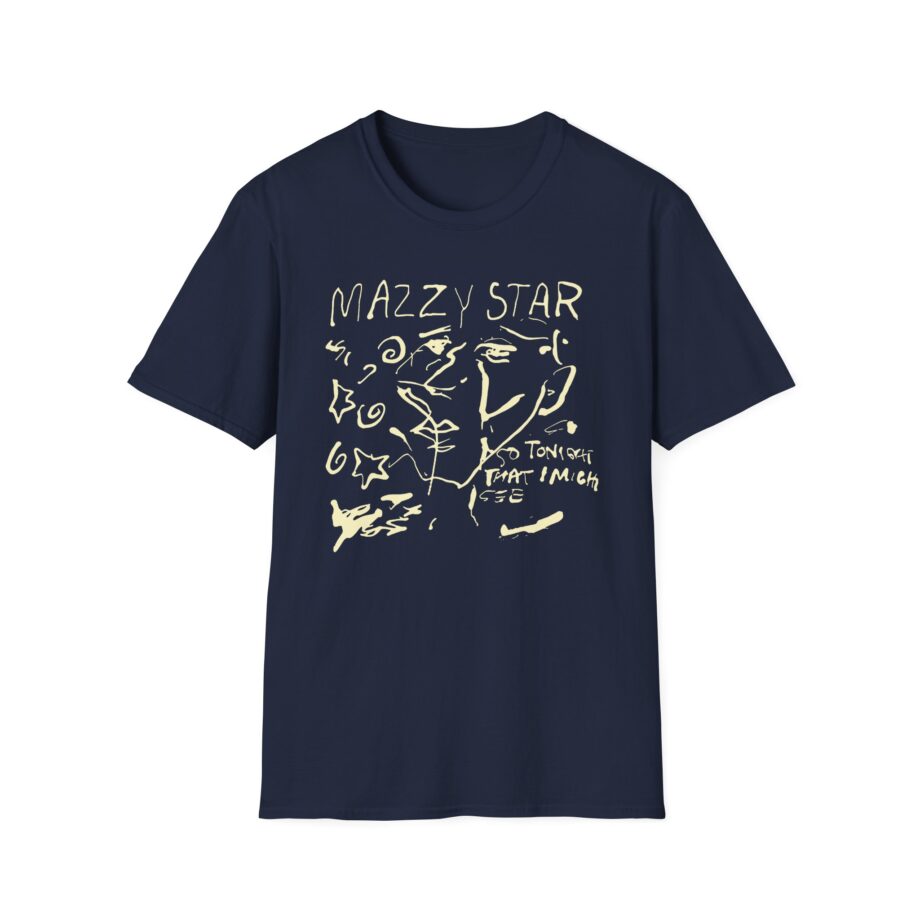 Binchtopia Max Wearing Mazzy Star 90s Unisex Softstyle T-Shirt