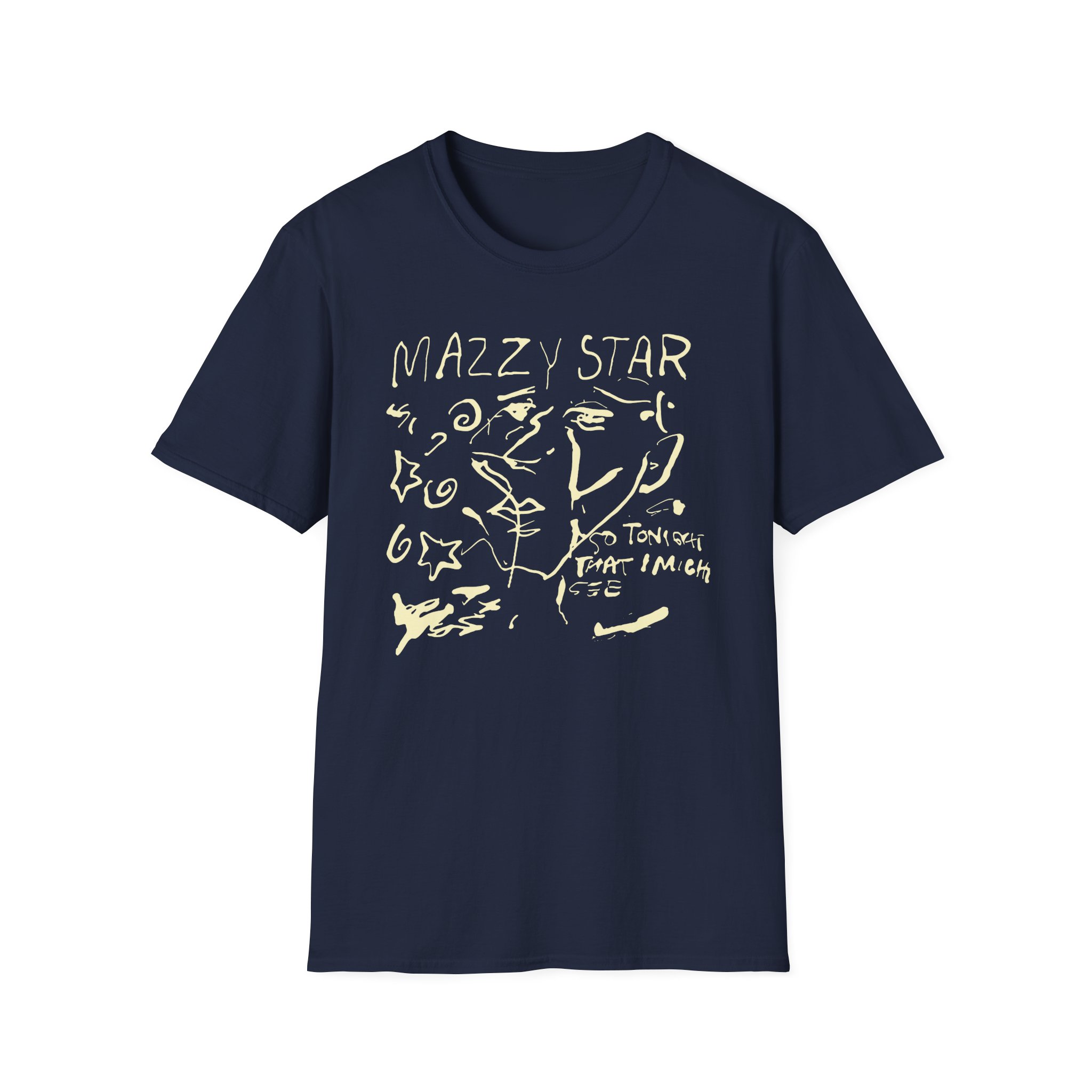 Binchtopia Max Wearing Mazzy Star 90s Unisex Softstyle T-Shirt