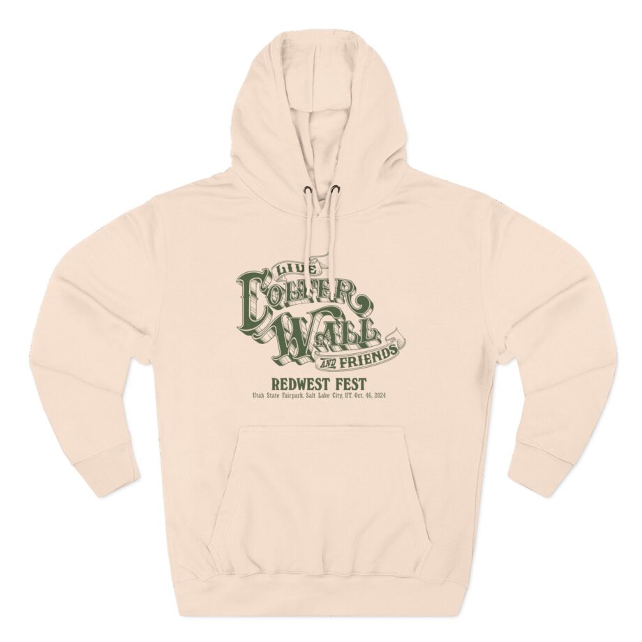 Colter Wall RedWest Fest Three-Panel Fleece Hoodie