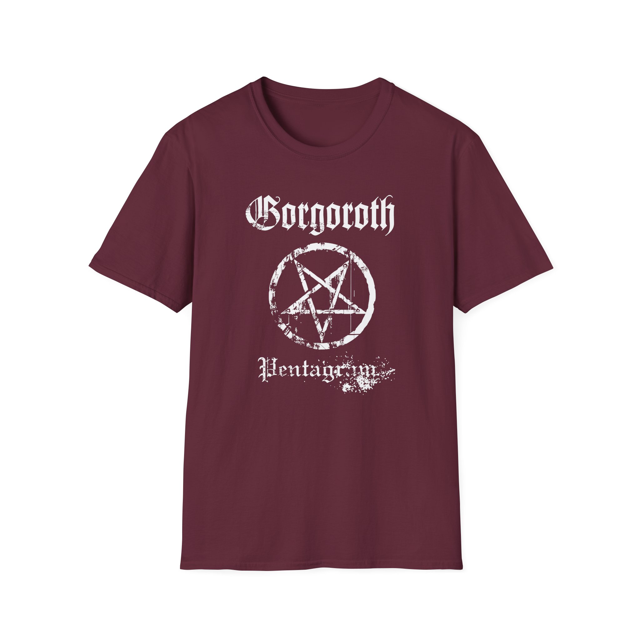 Gorgoroth Pentagram Unisex Softstyle T-Shirt