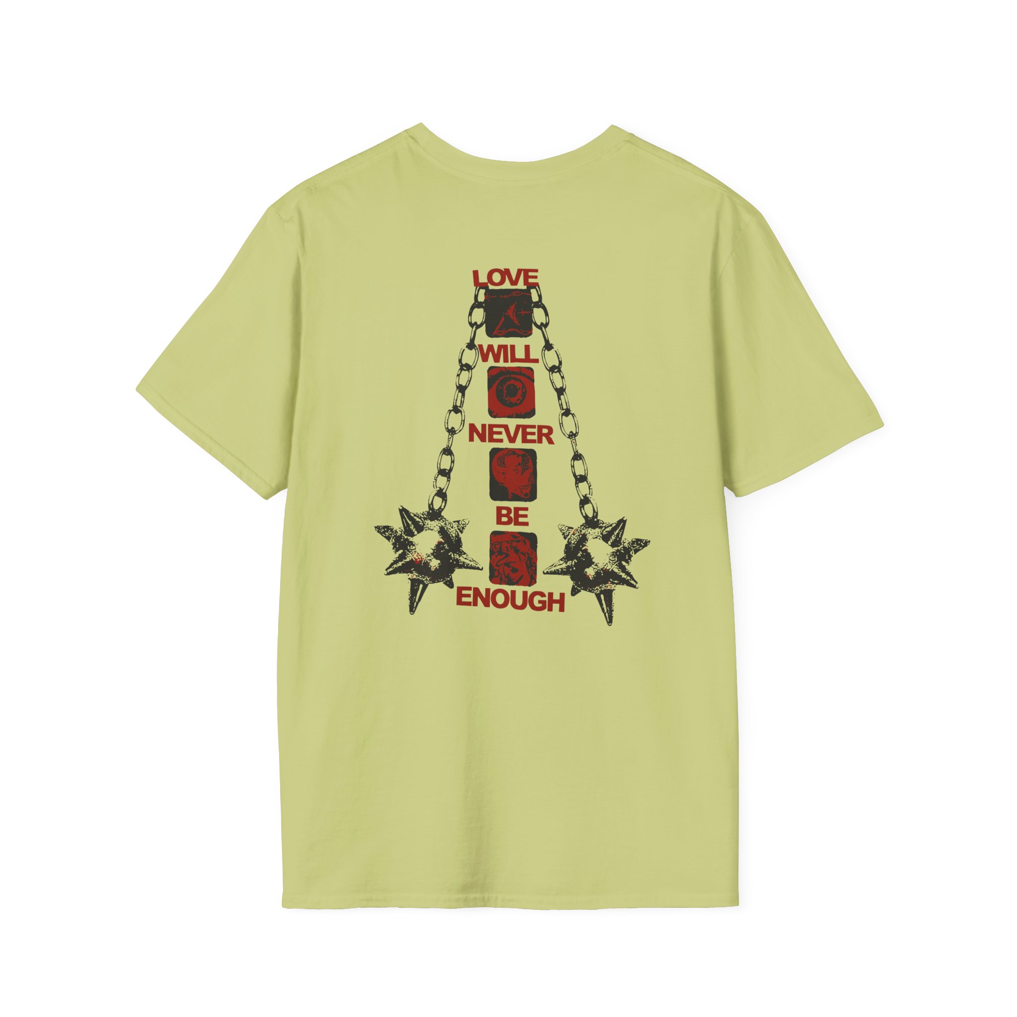 Kublai Khan - Never Enough Sportsgrey  Unisex Softstyle T-Shirt