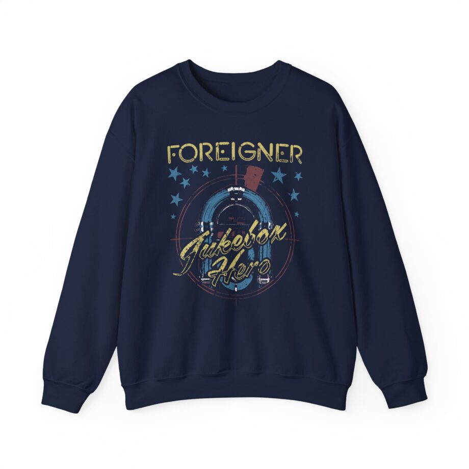 Foreigner Juicebox Hero Unisex Heavy Blend™ Crewneck Sweatshirt