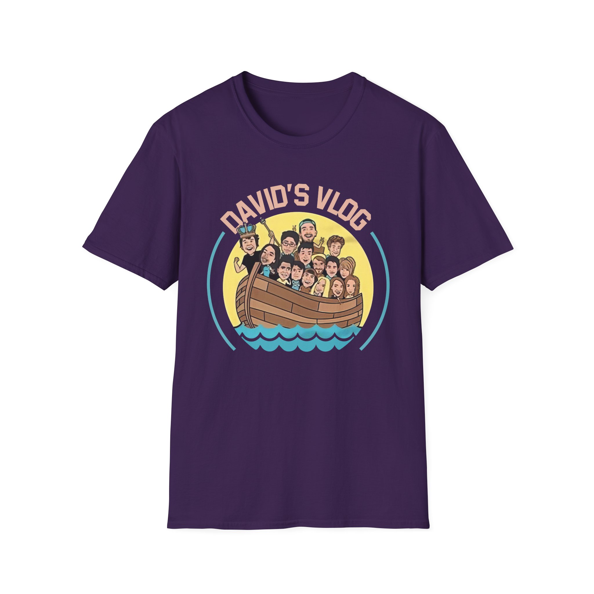 David Dobrik  David's Vlog Unisex Softstyle T-Shirt