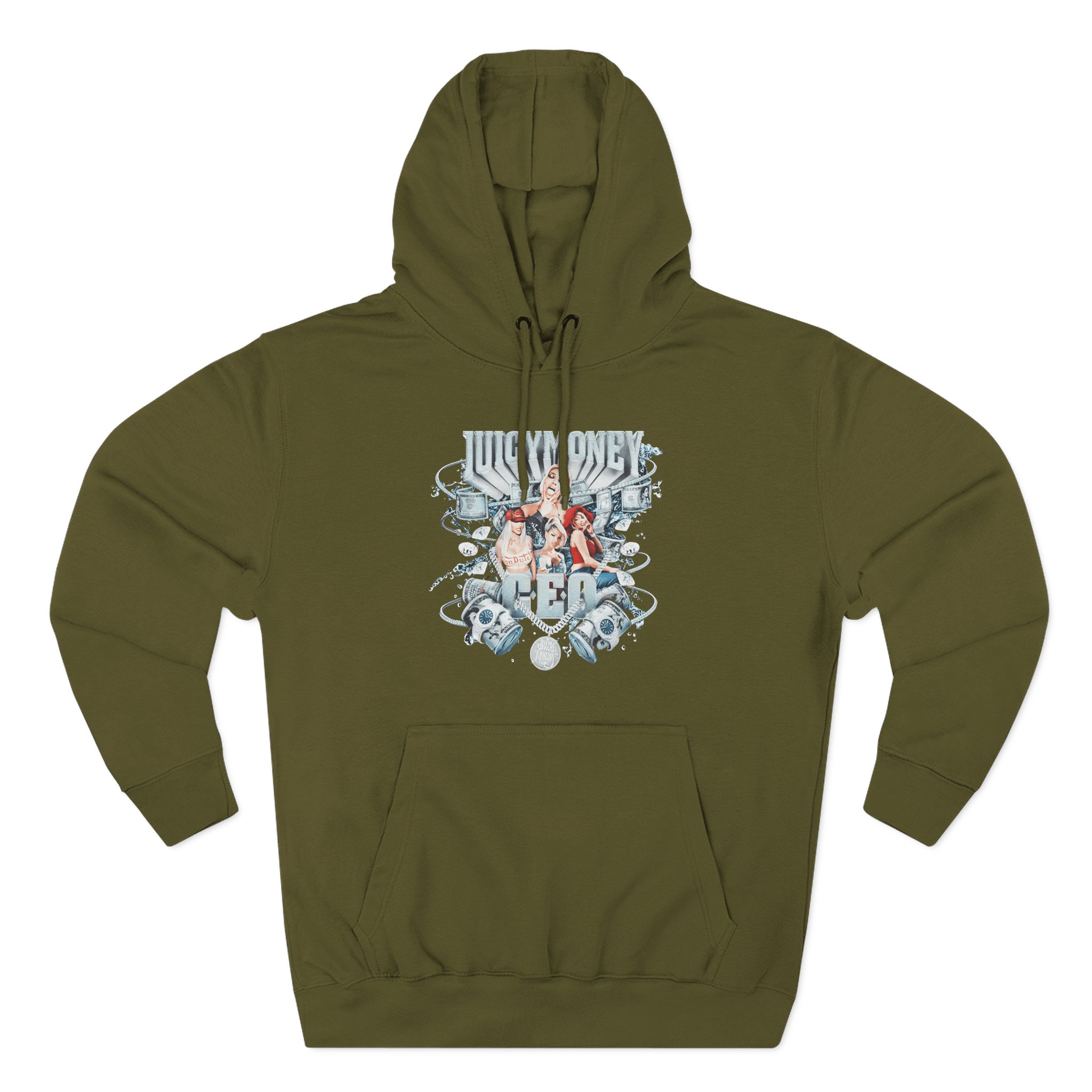 Shirin David Bitches Need Rap Ltd. Cd Three-Panel Fleece Hoodie