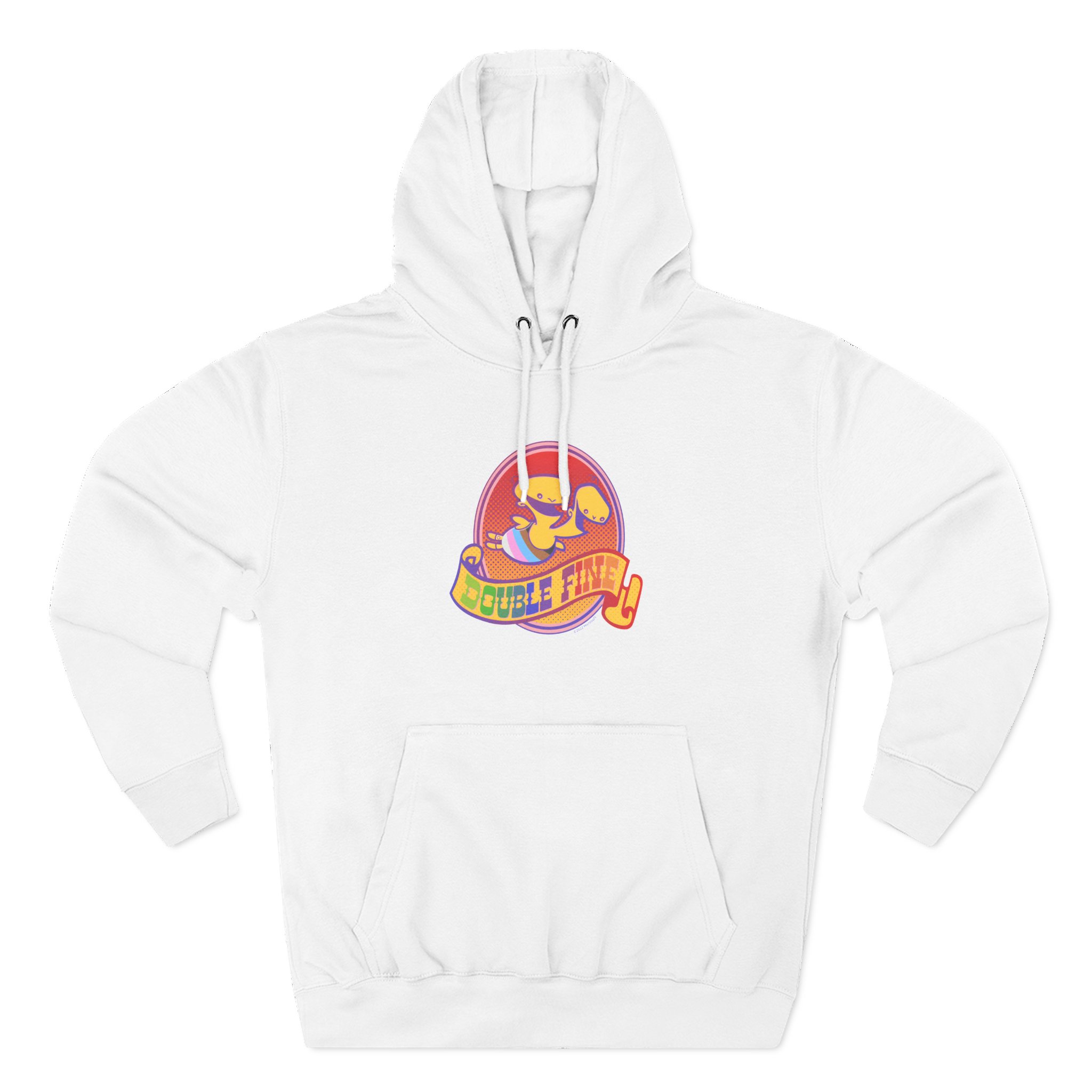 Double Fine Pride Three-Panel Fleece Hoodie