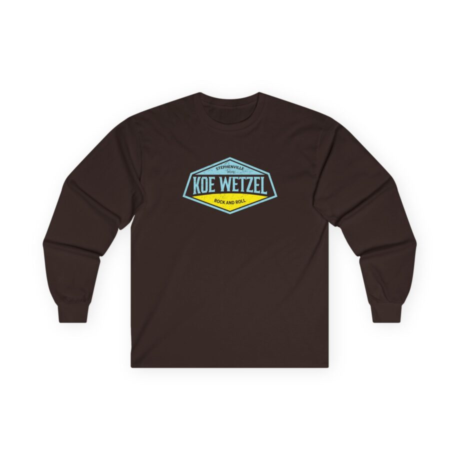Koe Wetzel Stephenville Rock & Roll Unisex Ultra Cotton Long Sleeve Tee