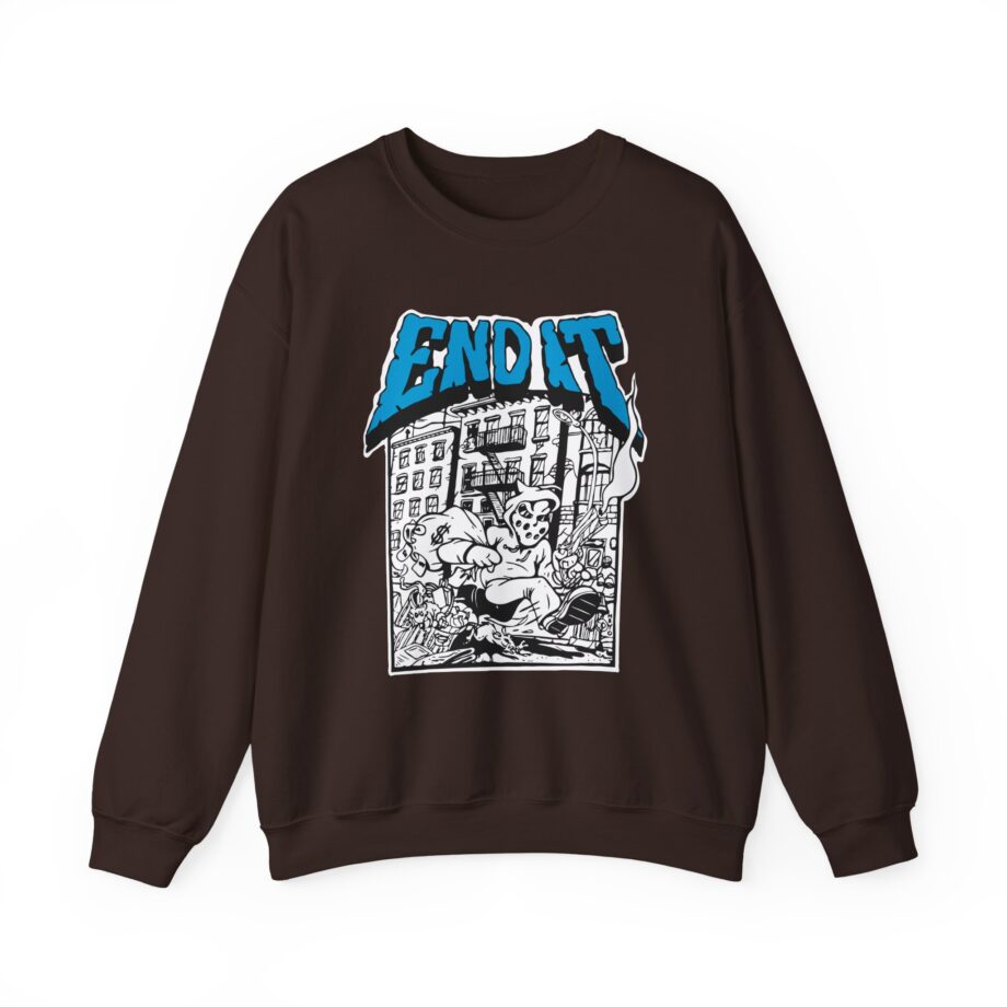 End It Unisex Heavy Blend Crewneck Sweatshirt
