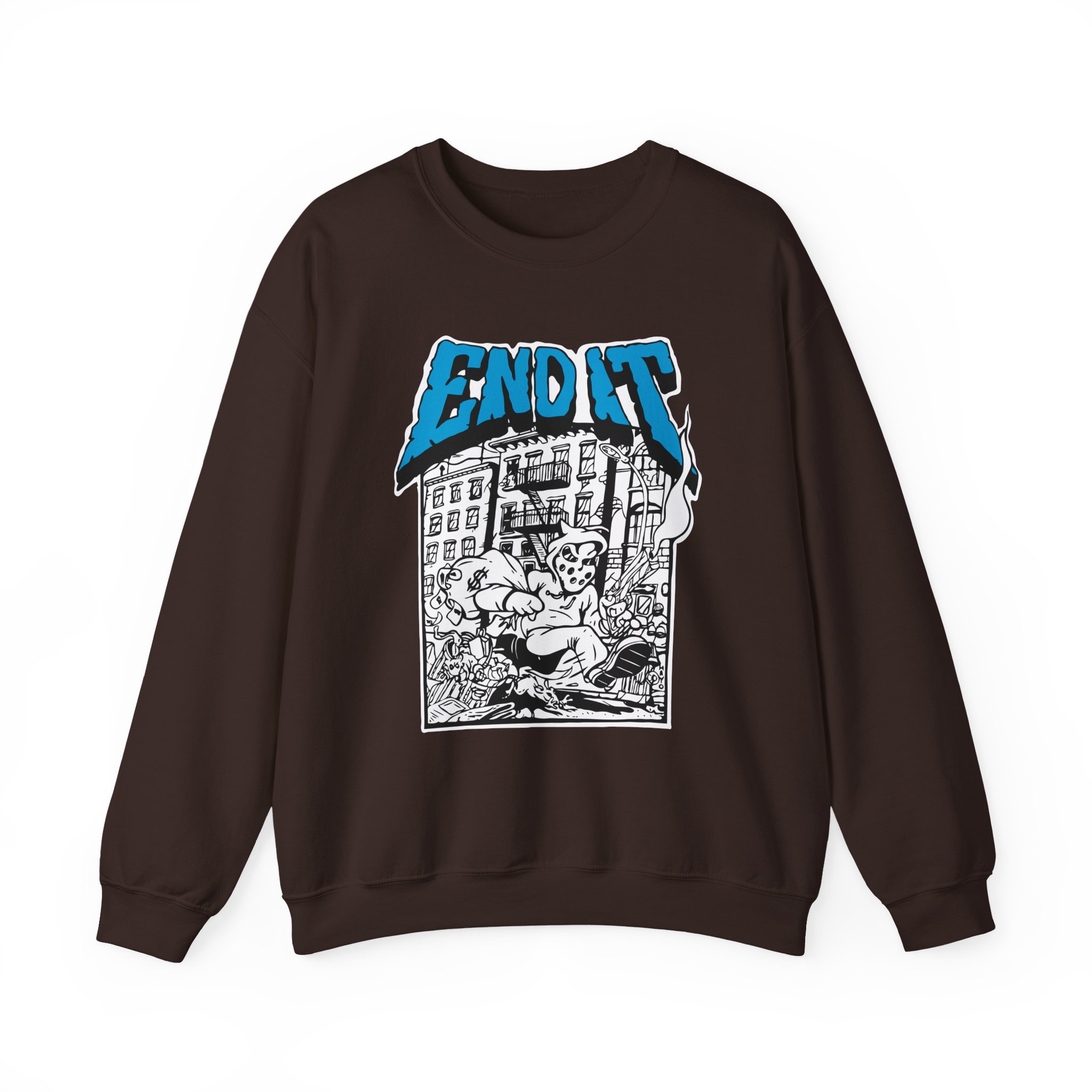 End It Unisex Heavy Blend Crewneck Sweatshirt