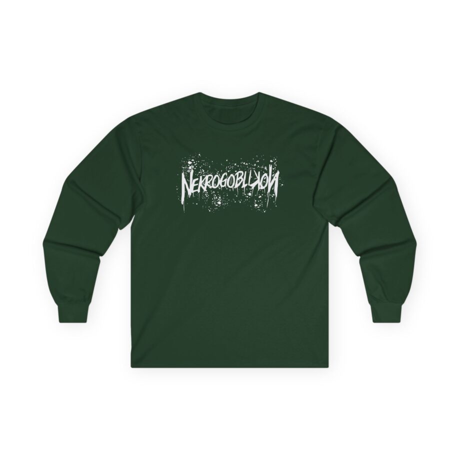 Nekrogoblikon Goblin Mode Raglan Unisex Ultra Cotton Long Sleeve Tee