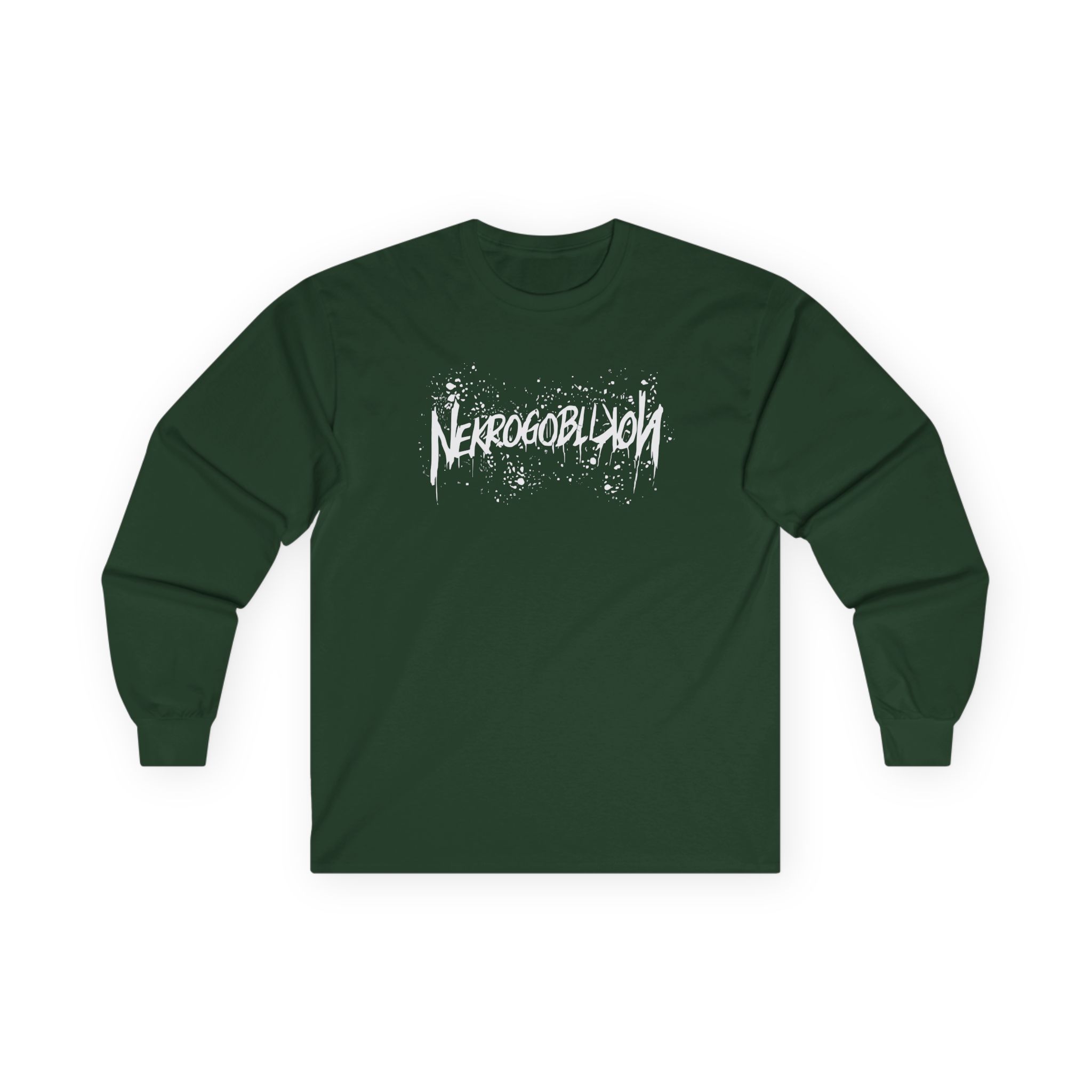 Nekrogoblikon Goblin Mode Raglan Unisex Ultra Cotton Long Sleeve Tee