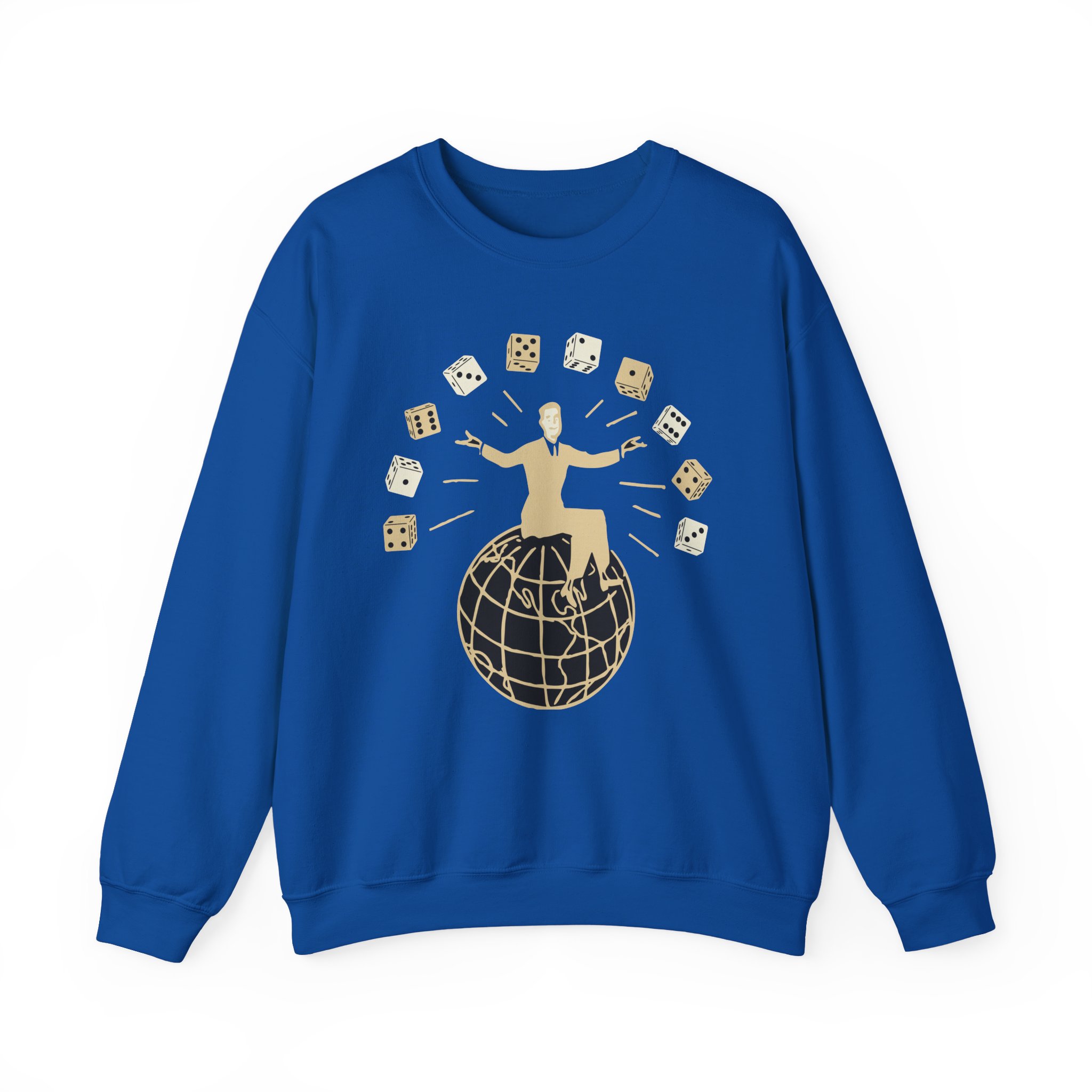 Set Your Goals Dice Unisex Heavy Blendâ„¢ Crewneck Sweatshirt