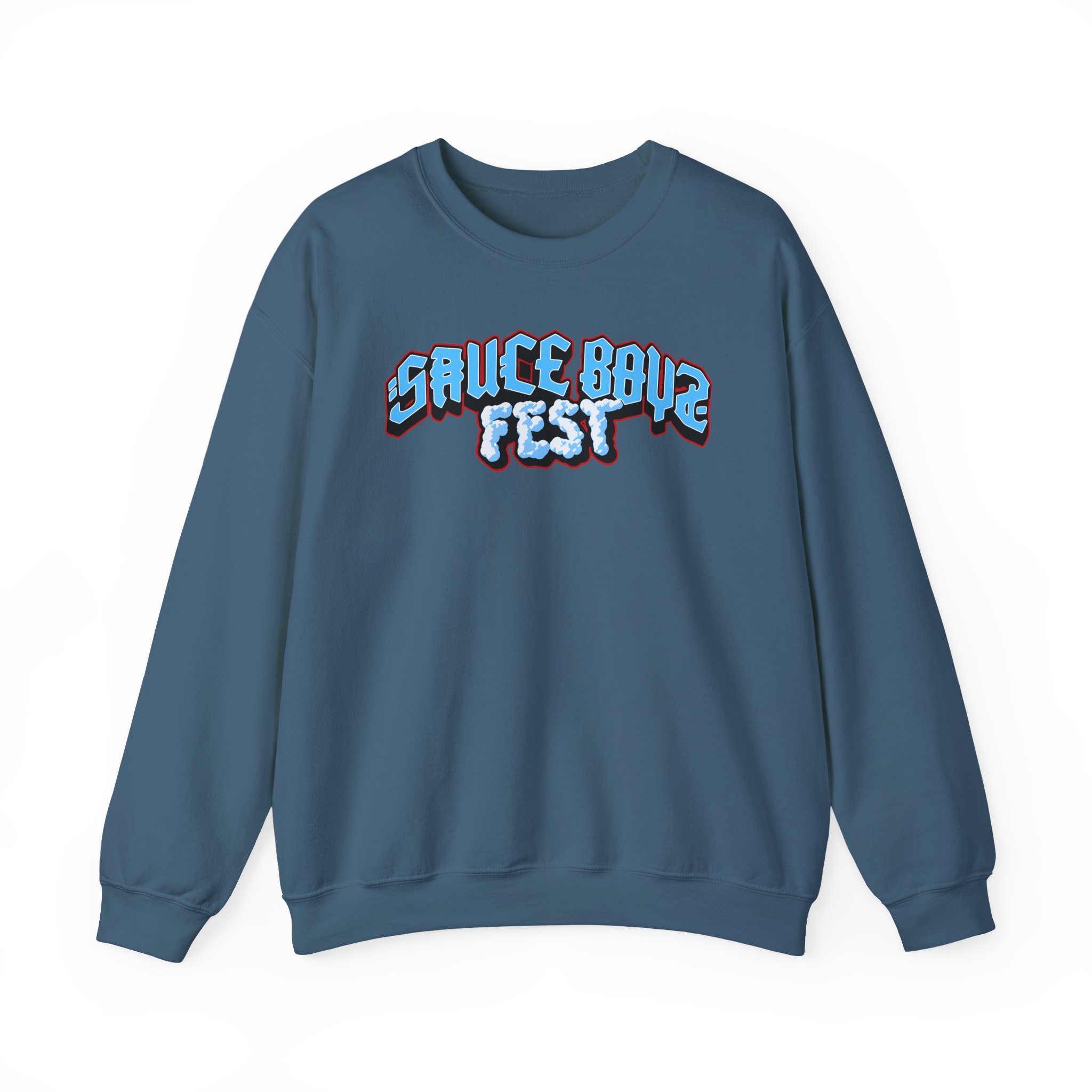 Eladio Carrion Sauce Boyz Fes Unisex Heavy Blendâ„¢ Crewneck Sweatshirt