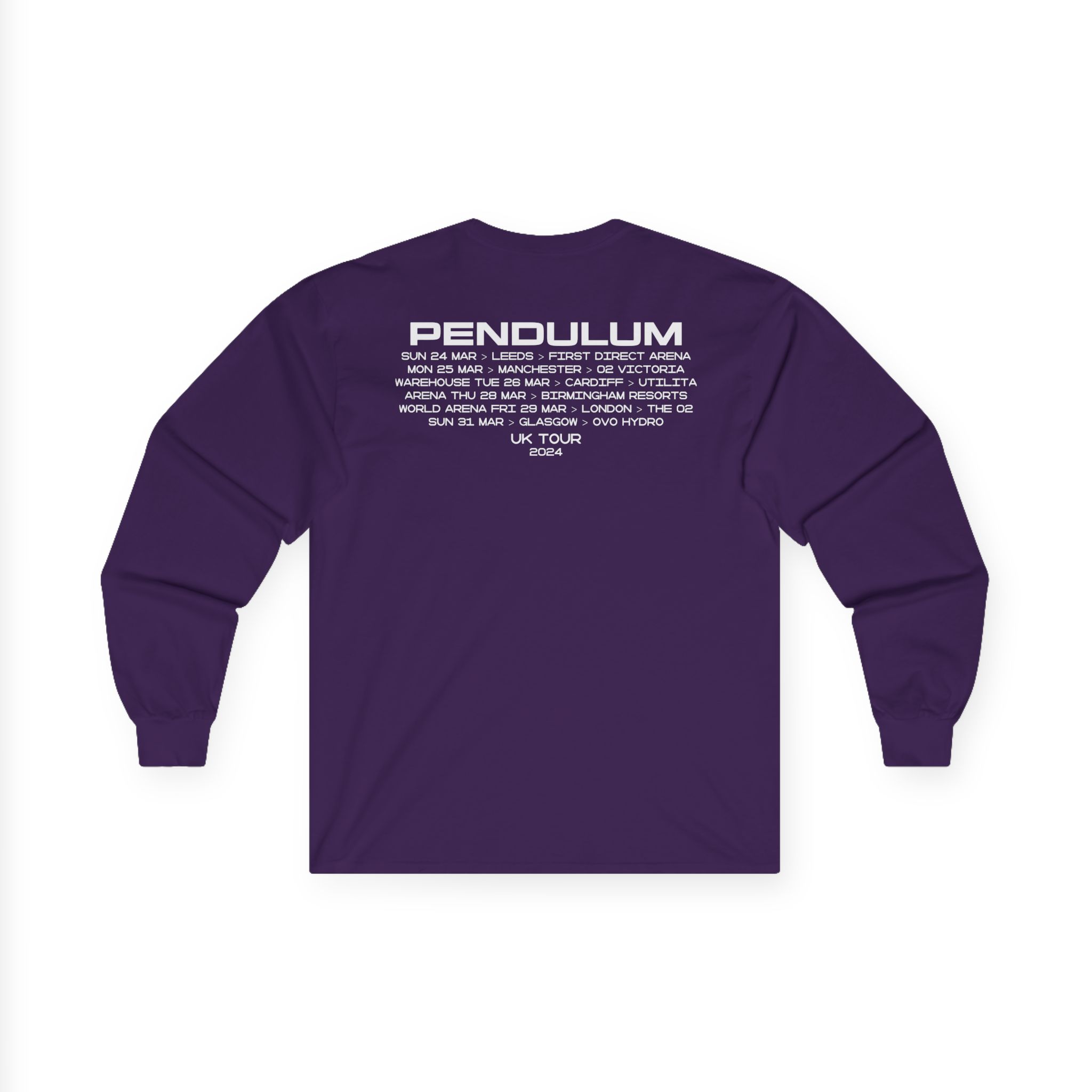 Pendulum Uk Tour Maze Unisex Ultra Cotton Long Sleeve Tee