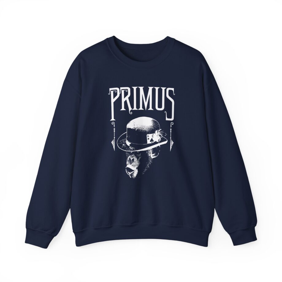 Primus Monkey Charcoal Unisex Heavy Blend™ Crewneck Sweatshirt