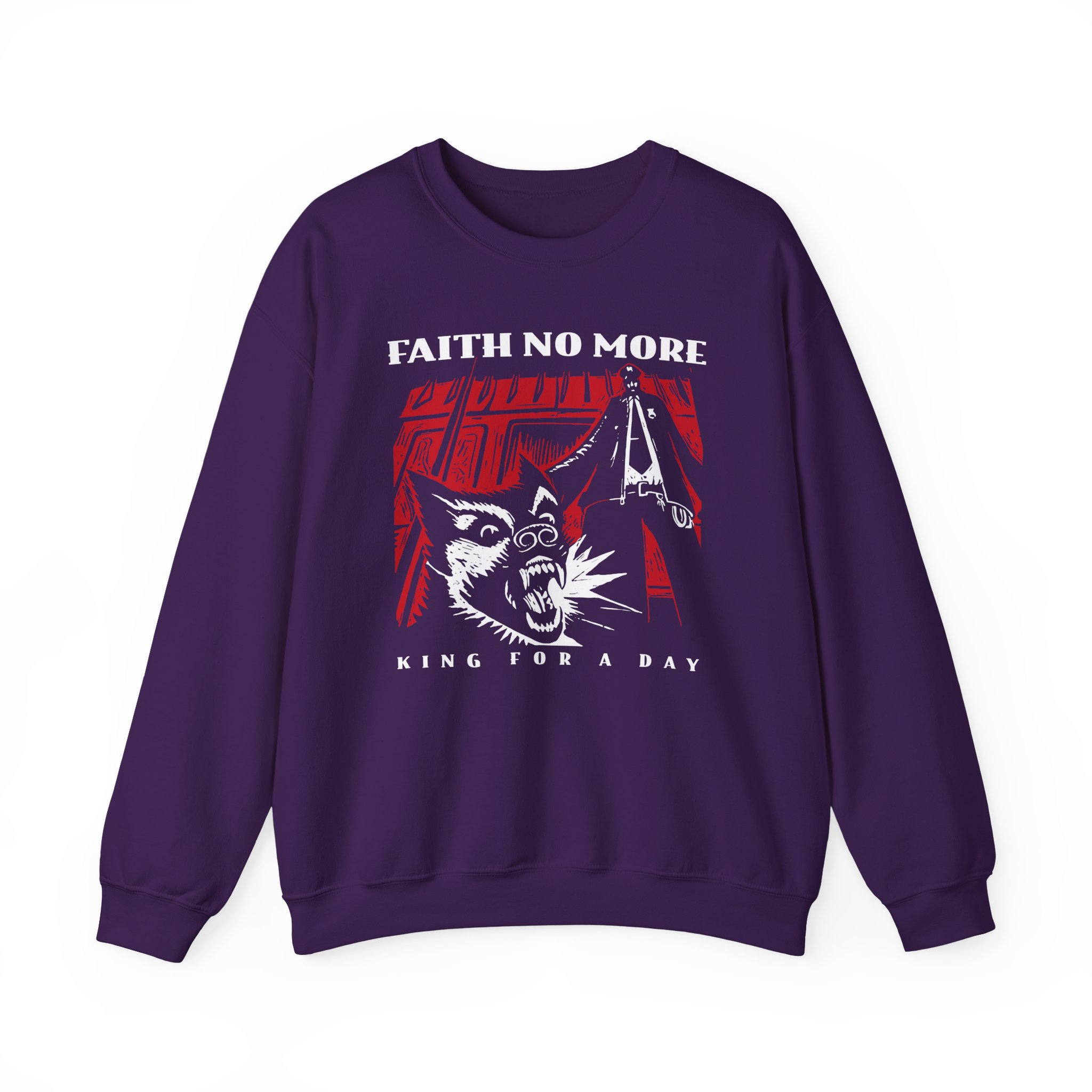 Faith No More  King for a Day Unisex Heavy Blendâ„¢ Crewneck Sweatshirt