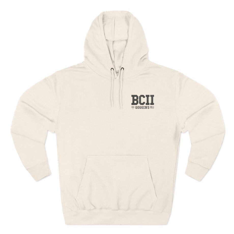David Goggins Carry the Boats Three-Panel Fleece Hoodie
