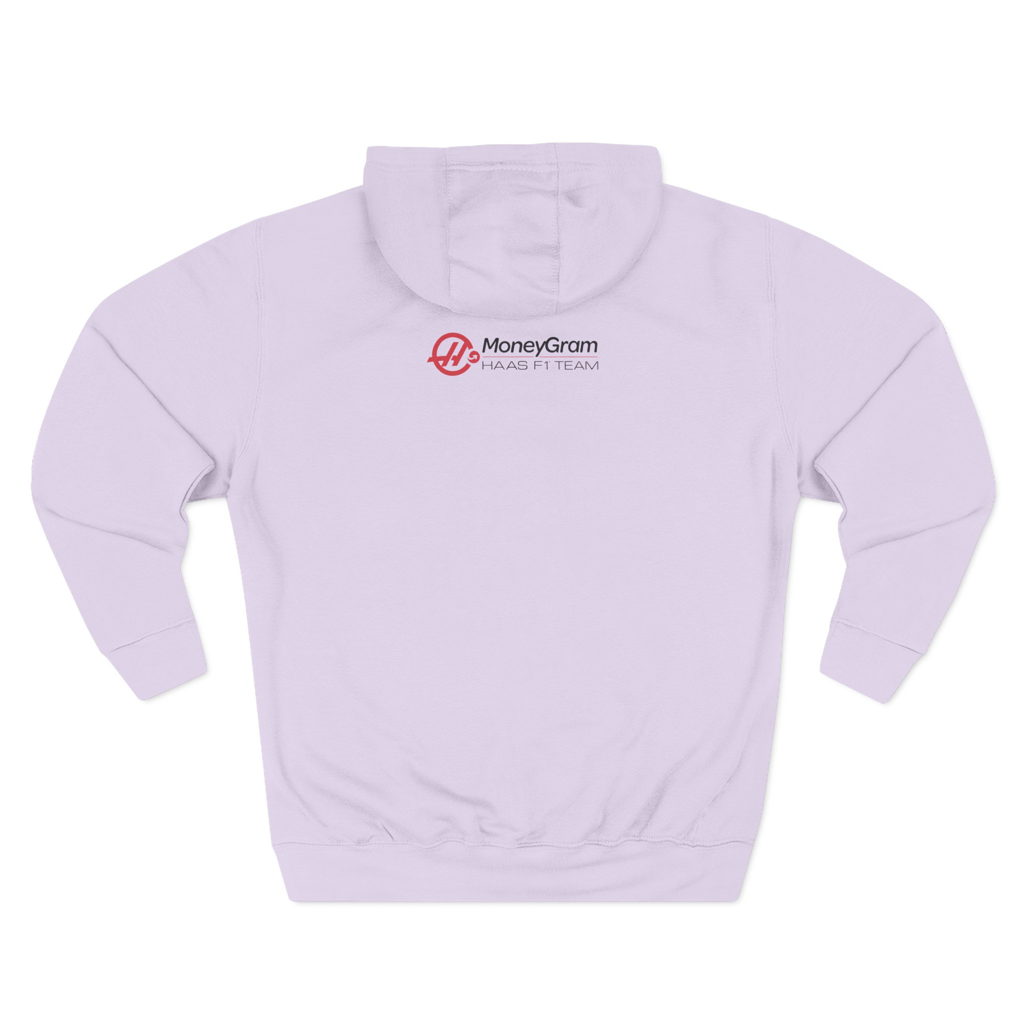 Haas F1 3d Roundel Three-Panel Fleece Hoodie
