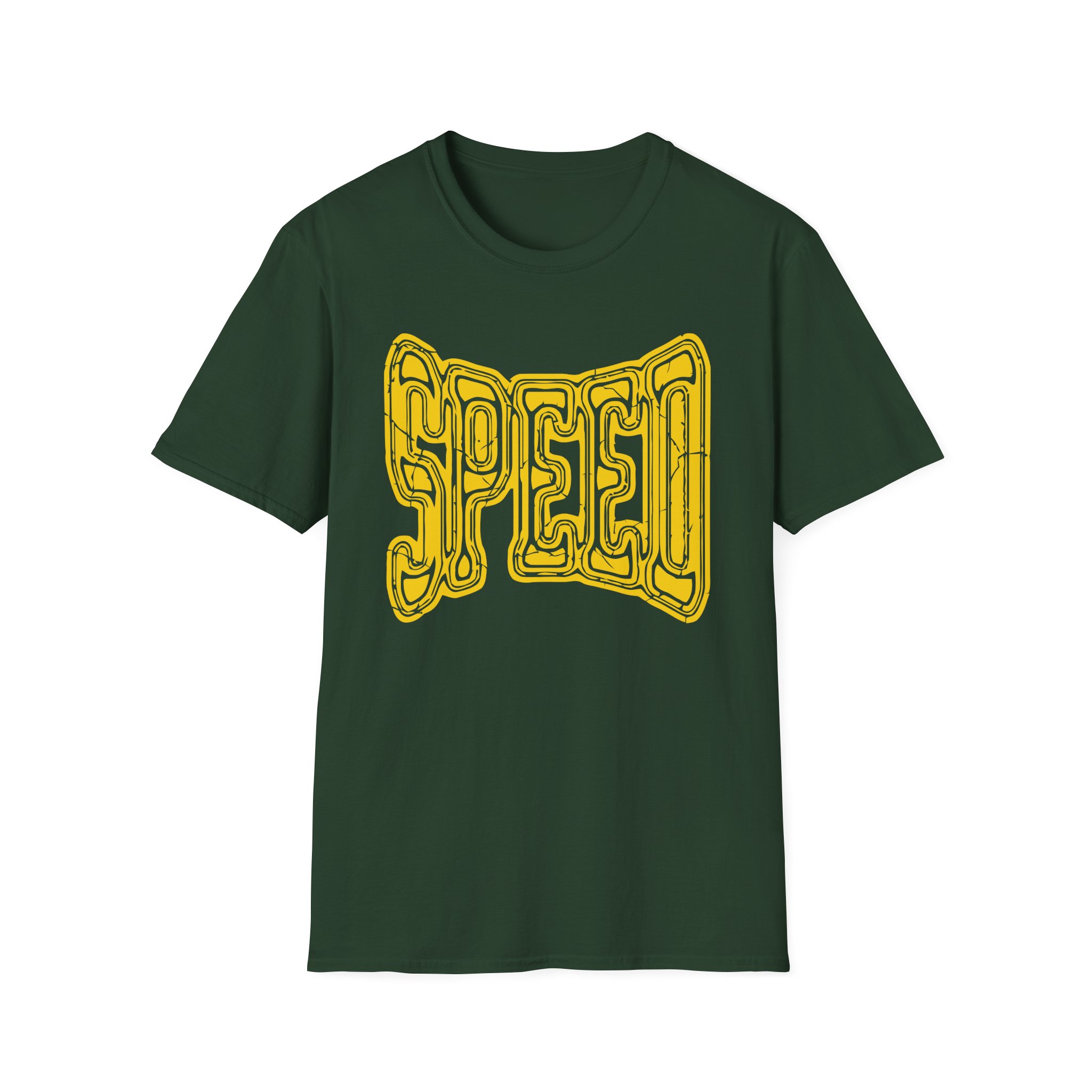 Ishowspeed Gold Logo Unisex Softstyle T-Shirt