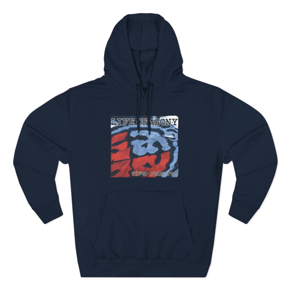 Life of Agony Through and Through Three-Panel Fleece Hoodie