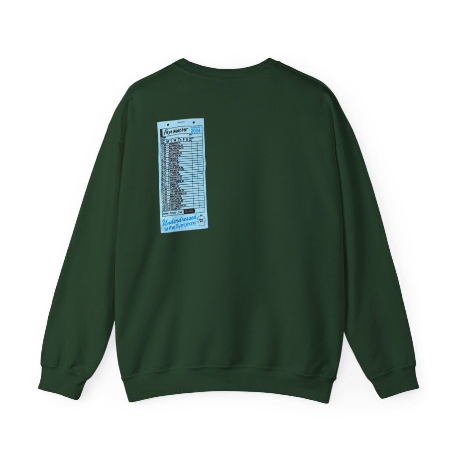Faye Webster Underdressed at the Symphony 2024 Tour Unisex Heavy Blend™ Crewneck Sweatshirt
