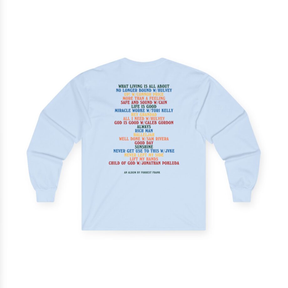 Forrest Frank Child of God Tracklist Unisex Ultra Cotton Long Sleeve Tee