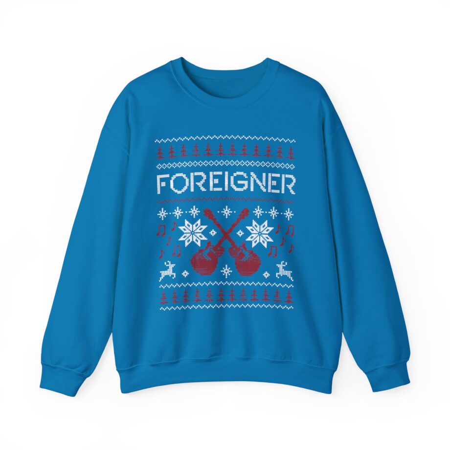 Foreigner Holiday Unisex Heavy Blend™ Crewneck Sweatshirt