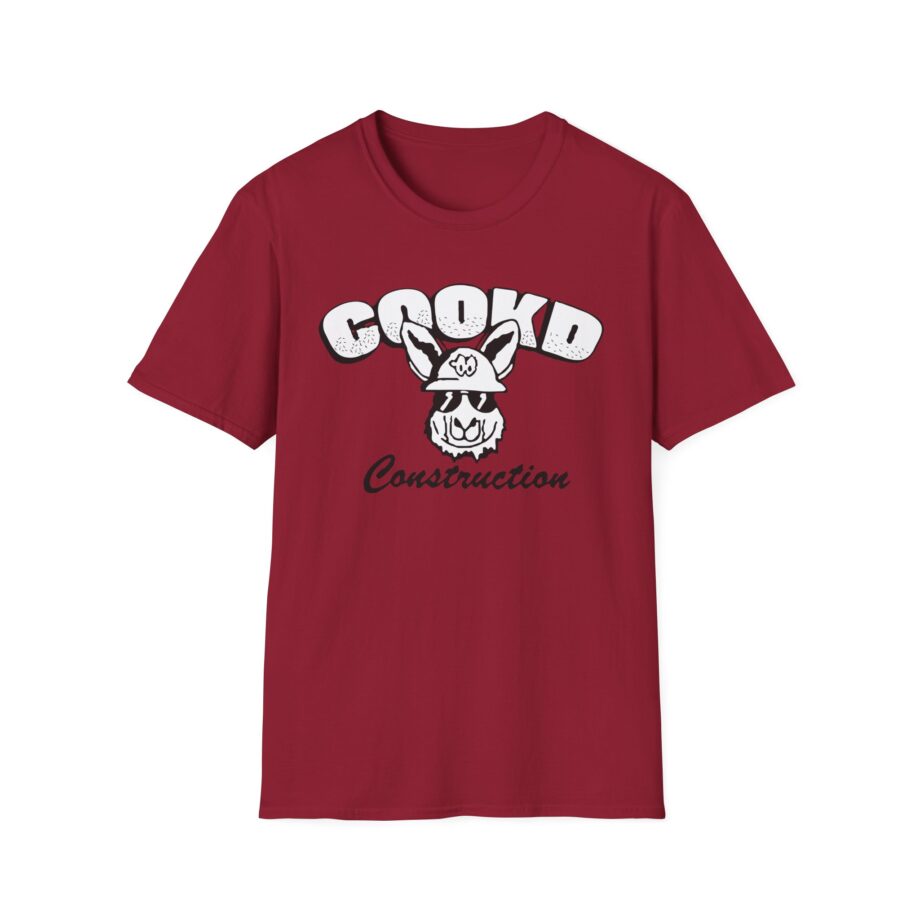 Lazarbeam Cookd Construction Unisex Softstyle T-Shirt